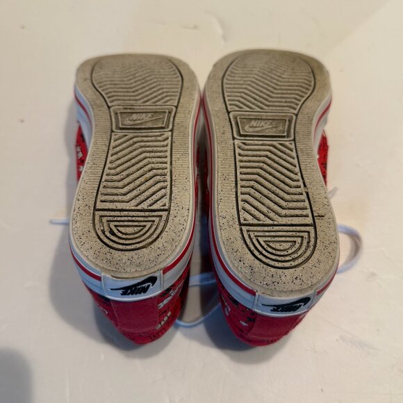 NIKE CHUKKA RED LOVE Womens Size 6.5 VALENTINES HEARTS (487330-600) Rare Retro - Picture 9 of 13